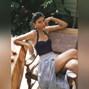 Reformation Orzo Two-Piece Linen Set